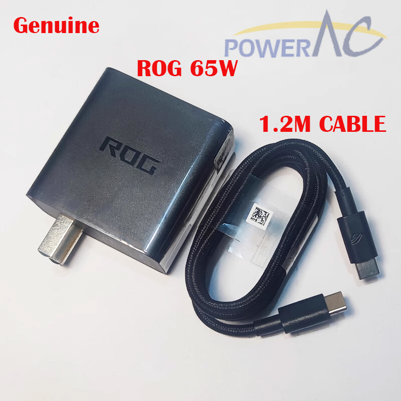 ASUS Official ROG 65W Adapter Charger USB-C Cable For ROG 7 7S 6 6 Pro 5 5S Pro