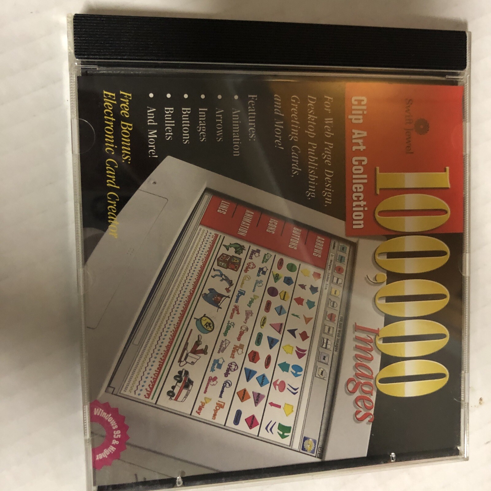 Swift Jewel 100,000 Clip Art PC Software