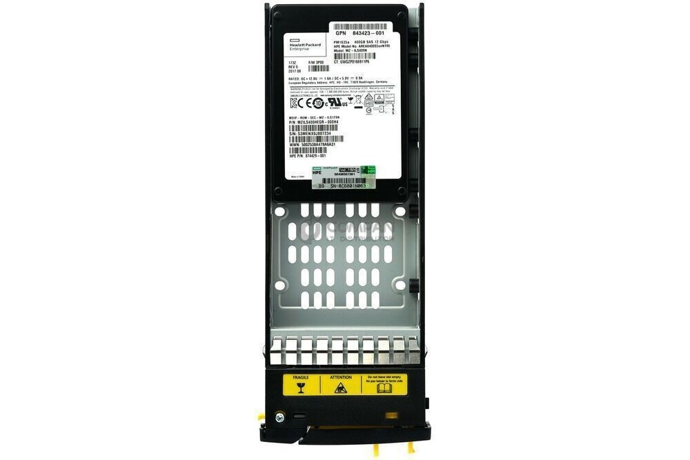 HPE 400GB 879386-001 2.5-inch SAS 12Gbps 3PAR StoreServ 8000 System SSD Drive