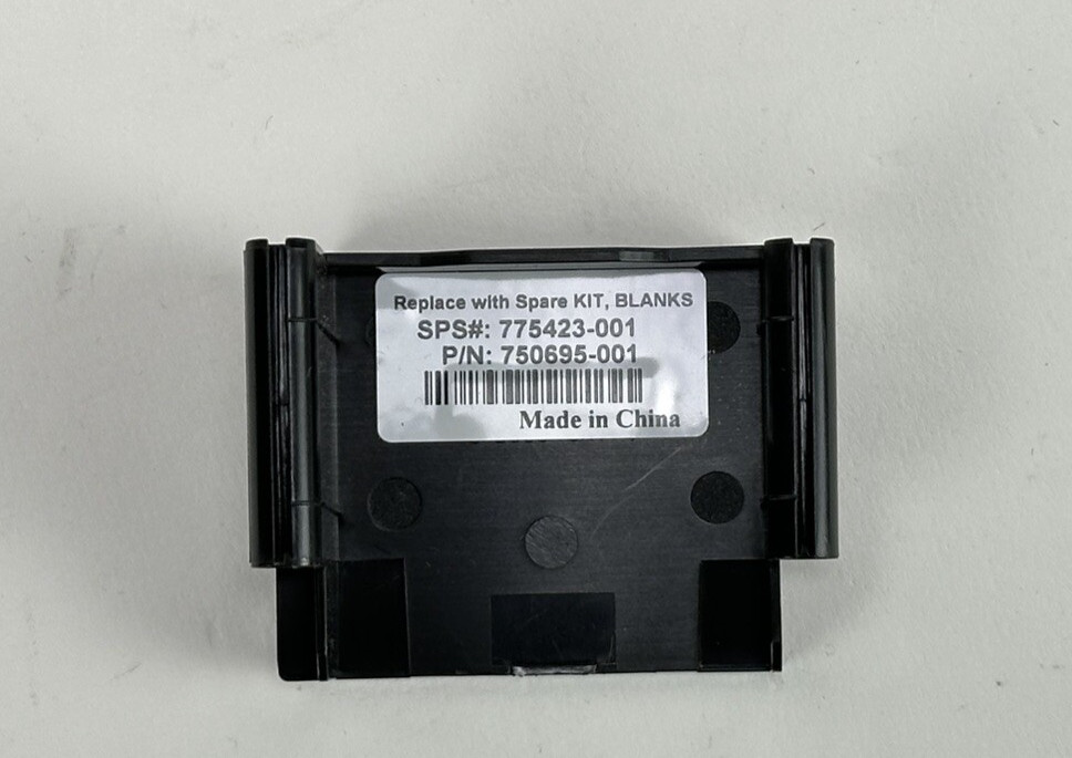 HPE OEM Fan Blank Filler DL360 DL365 Gen9 Gen10 750695-001 775423-001