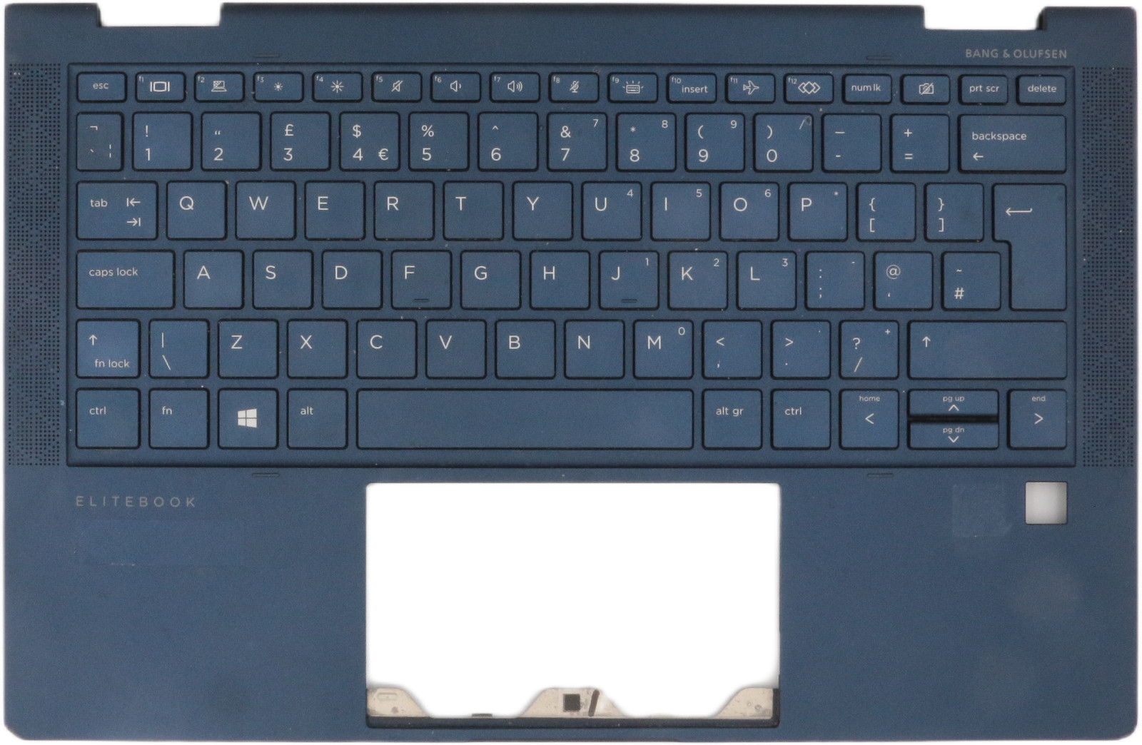 ORIGINAL QWERTY UK Keyboard Palmrest for HP ELITEBOOK DRAGONFLY Backlit LED