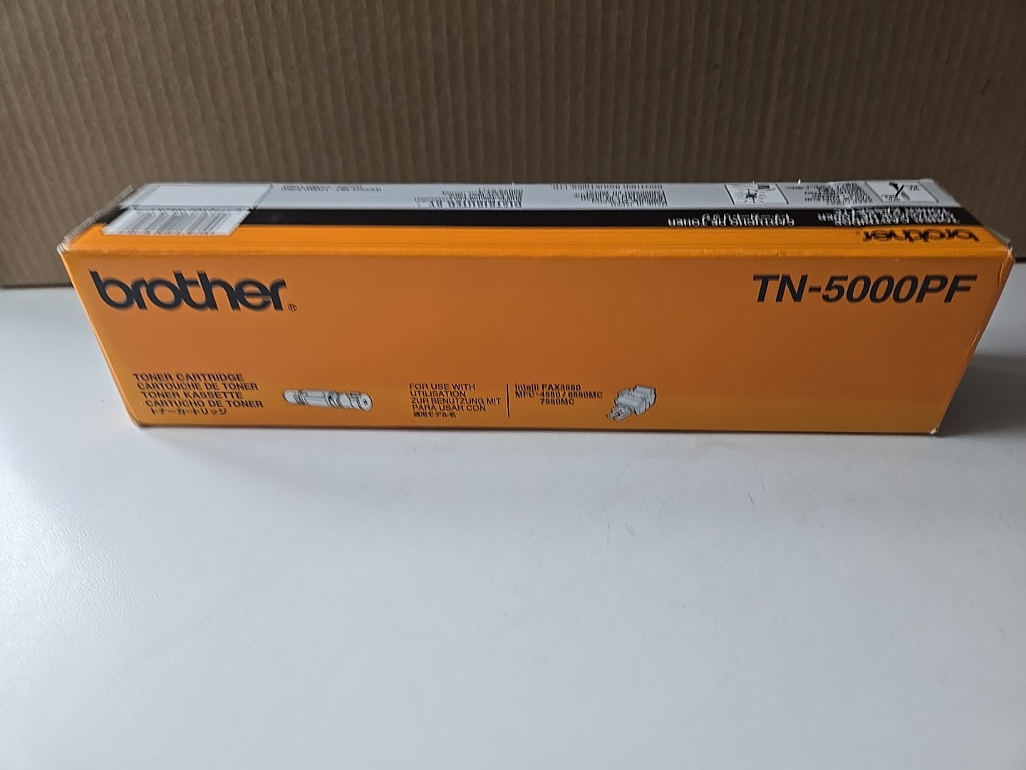 Set of 2 Genuine Brother TN5000PF / TN-5000PF Black Toners for MFC-4300/4350