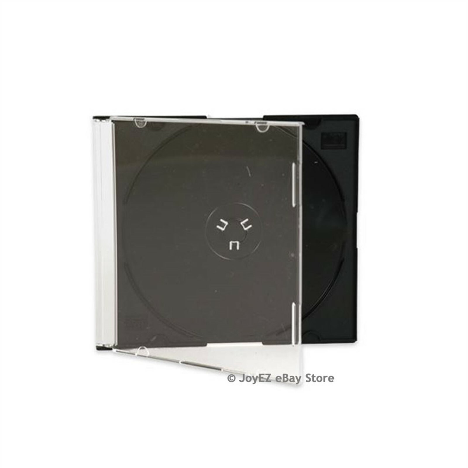 100 New single Slim CD/DVD/VCD Jewel Cases Storage Boxes 5.2mm