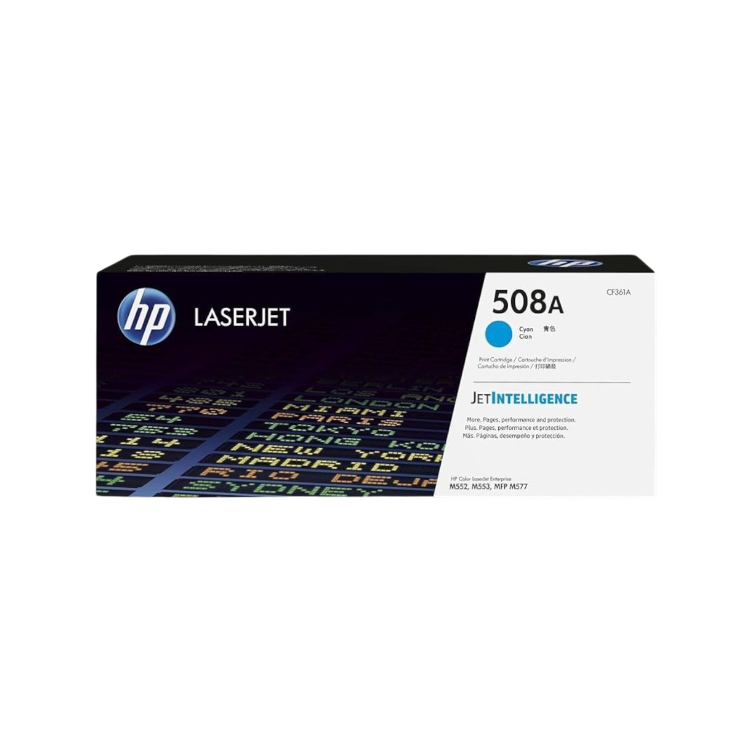 HP 508X High Yield Cyan Original LaserJet Toner Cartridge (CF361X) New Open Box