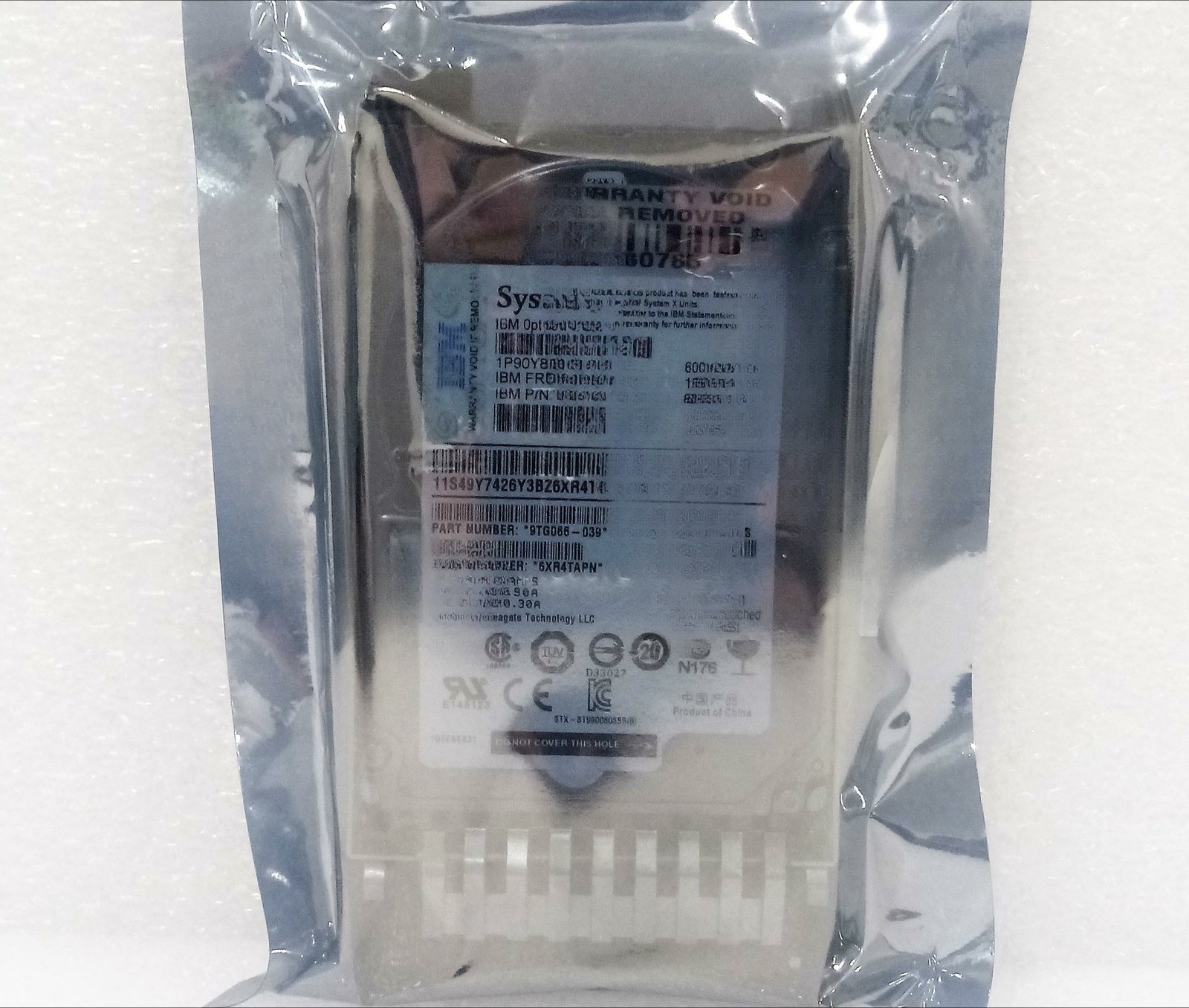 90Y8872 90Y8873 90Y8876 IBM SYSTEM X 600GB 10K RPM 6Gb/s 2.5" SAS HDD Hard Drive