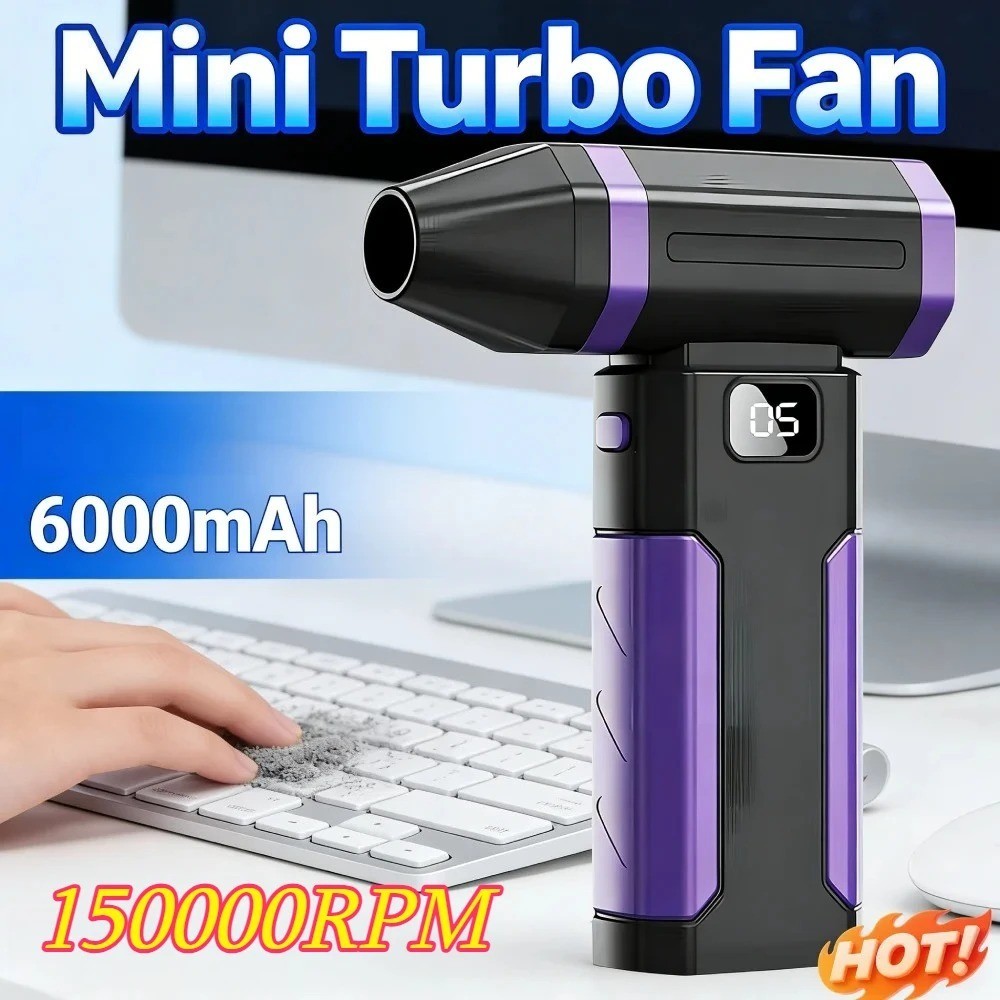 150000RPM Cordless Air Duster PC, Keyboard & Car Cleaning US Stock Fast Ship
