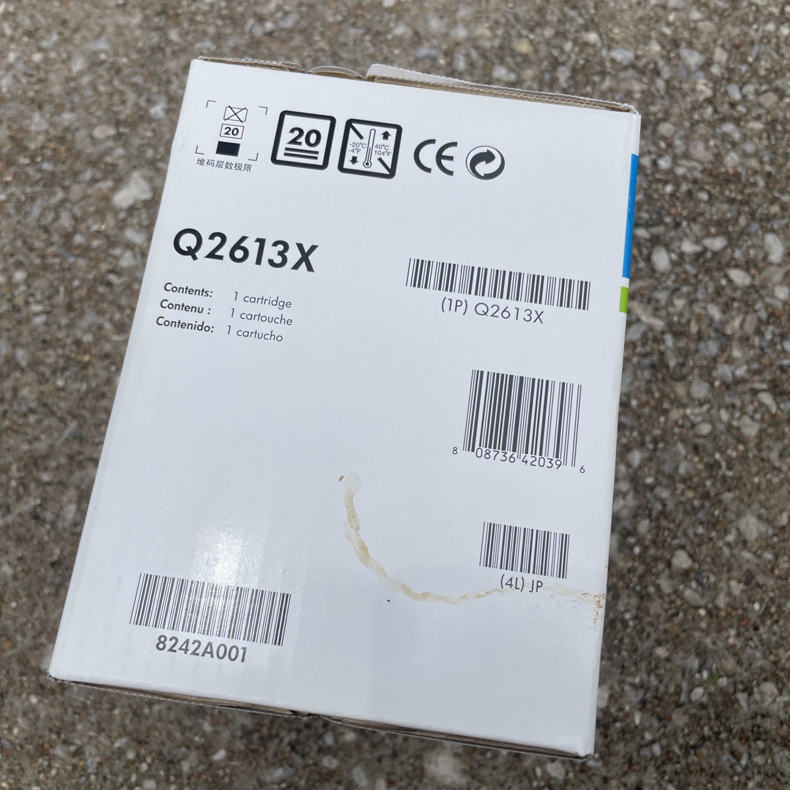 New HP Laserjet 13x High Yield BLACK Original Toner Print Cartridge Q2613X