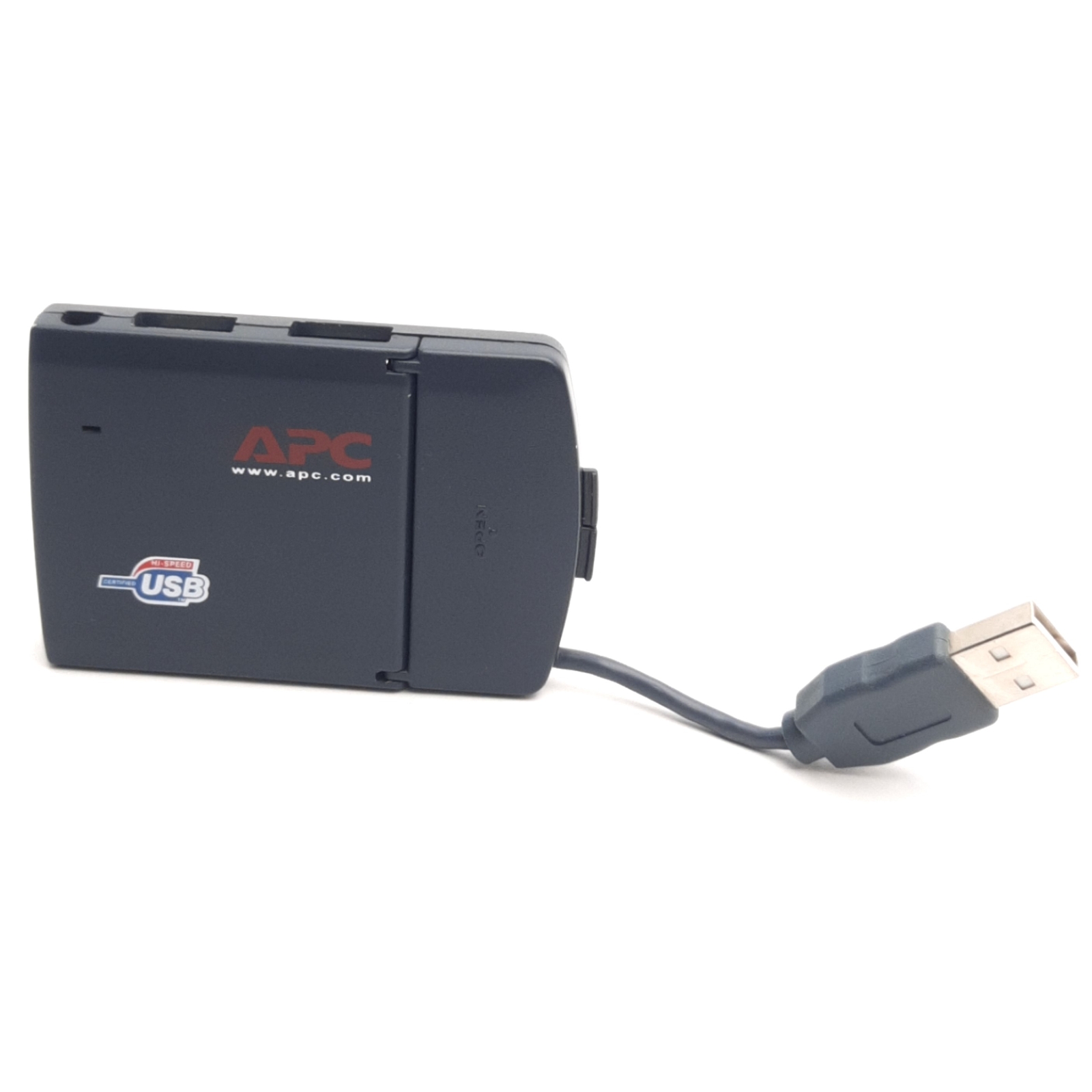APC 19501SG-1V USB 2.0 Travel Hub, 4 Ports, USB-A Male to Four Female Ports