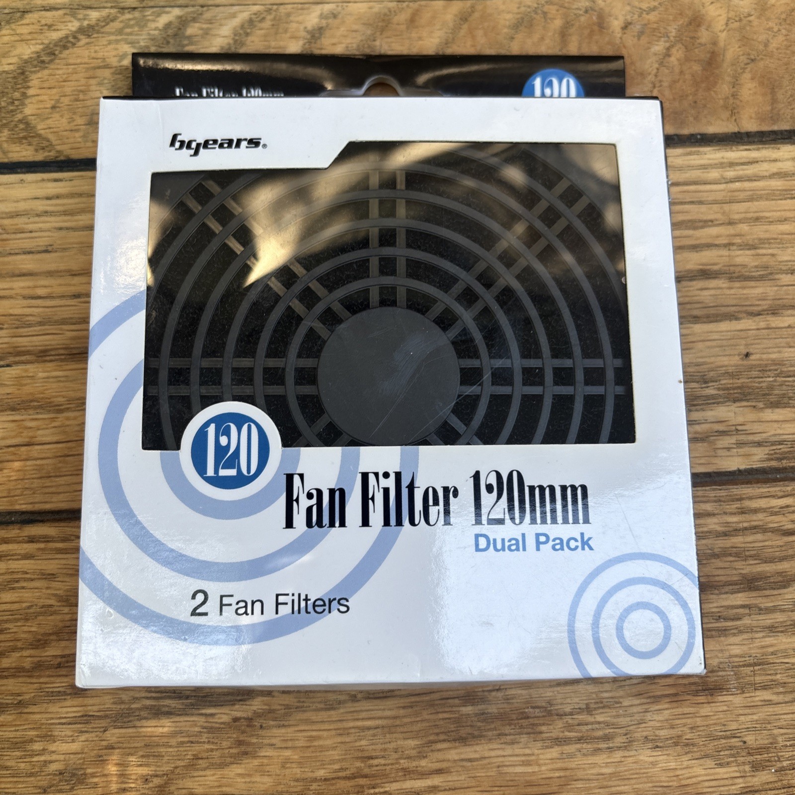 Bgears Computer Fan Filter 120mm 2-pack New In Box 