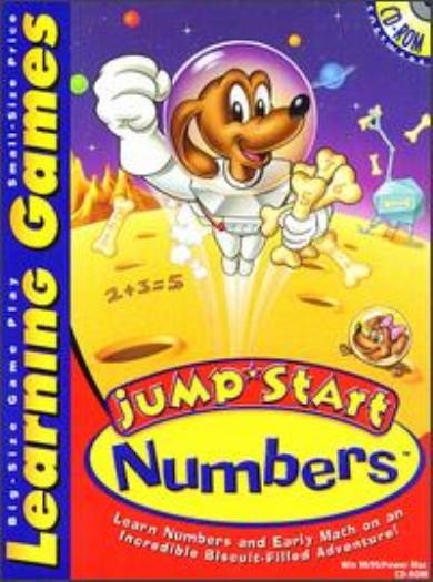 JumpStart Numbers PC CD kids learn math addition subtract count home school game