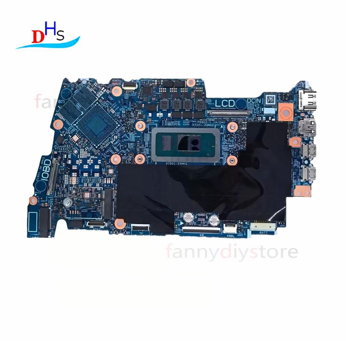 For DELL INSPIRON 16 7630 2-IN-1 Laptop Motherboard i7-1360U 213228-2 0J3TXK