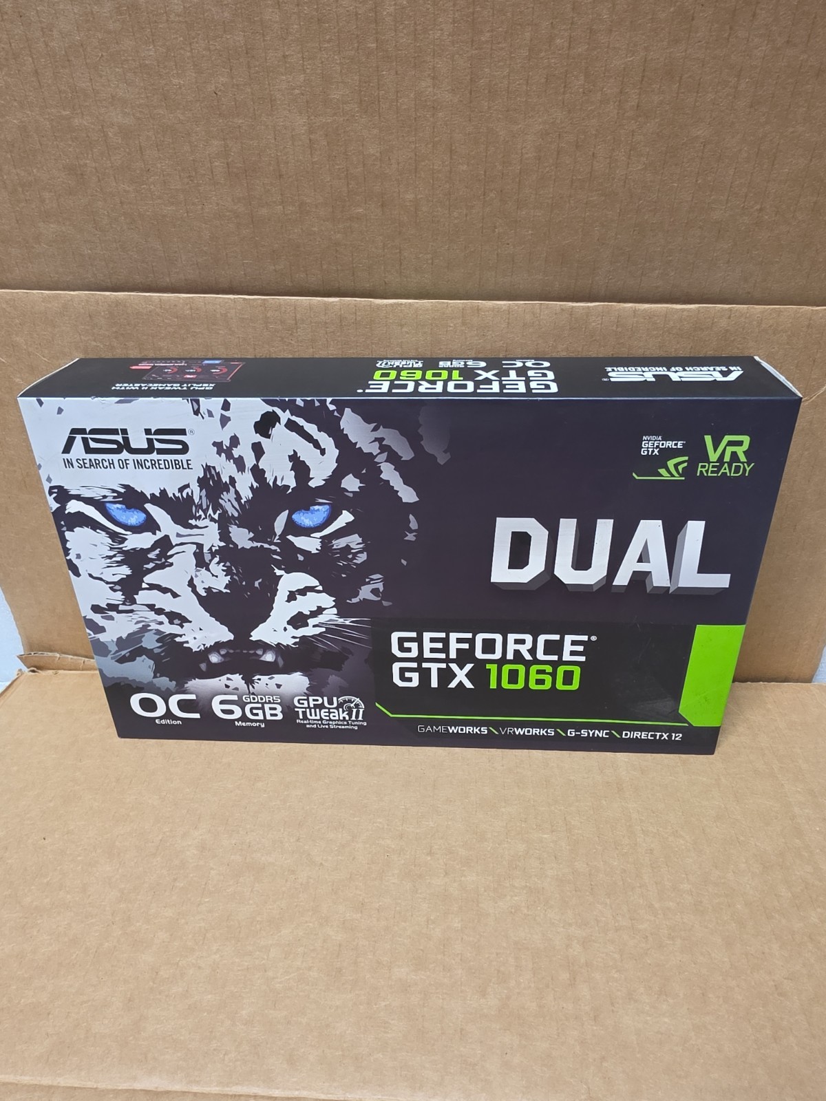 ☆New Sealed Box☆ NVIDIA ASUS Dual GeForce GTX 1060 OC 8GB GDDR5 Graphics Card
