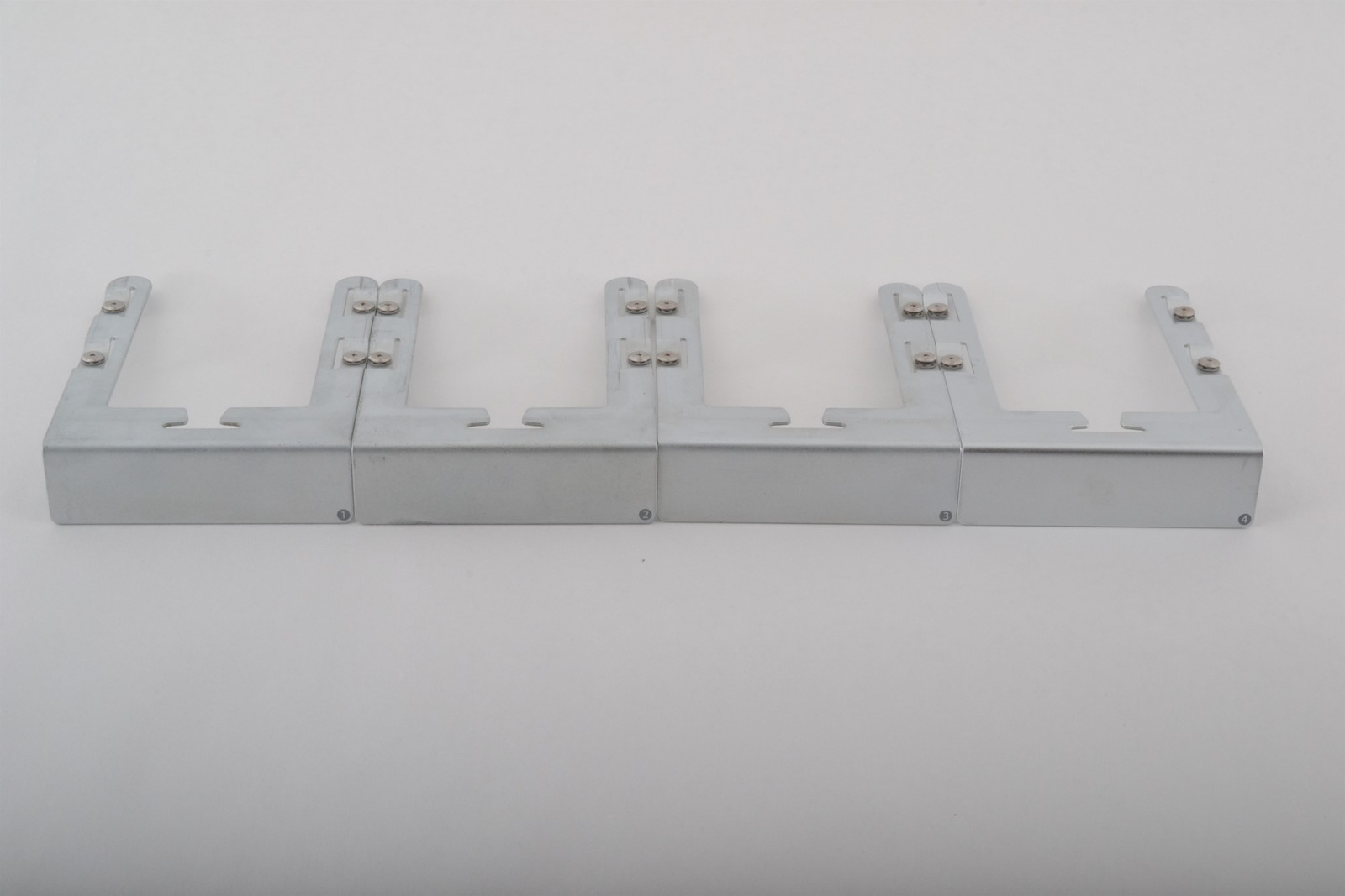 Mac Pro A1186 Hard Drive Carrier Sleds Set of 4 #1-4 W/Rubber Screws 922-7728
