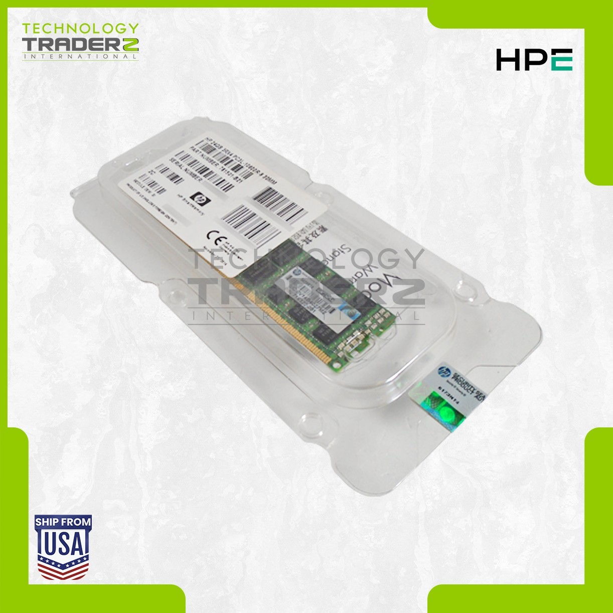 761501-B21 HP 24GB PC3-10600 DDR3-1333MHz ECC Memory 716322-081 *Factory Sealed*