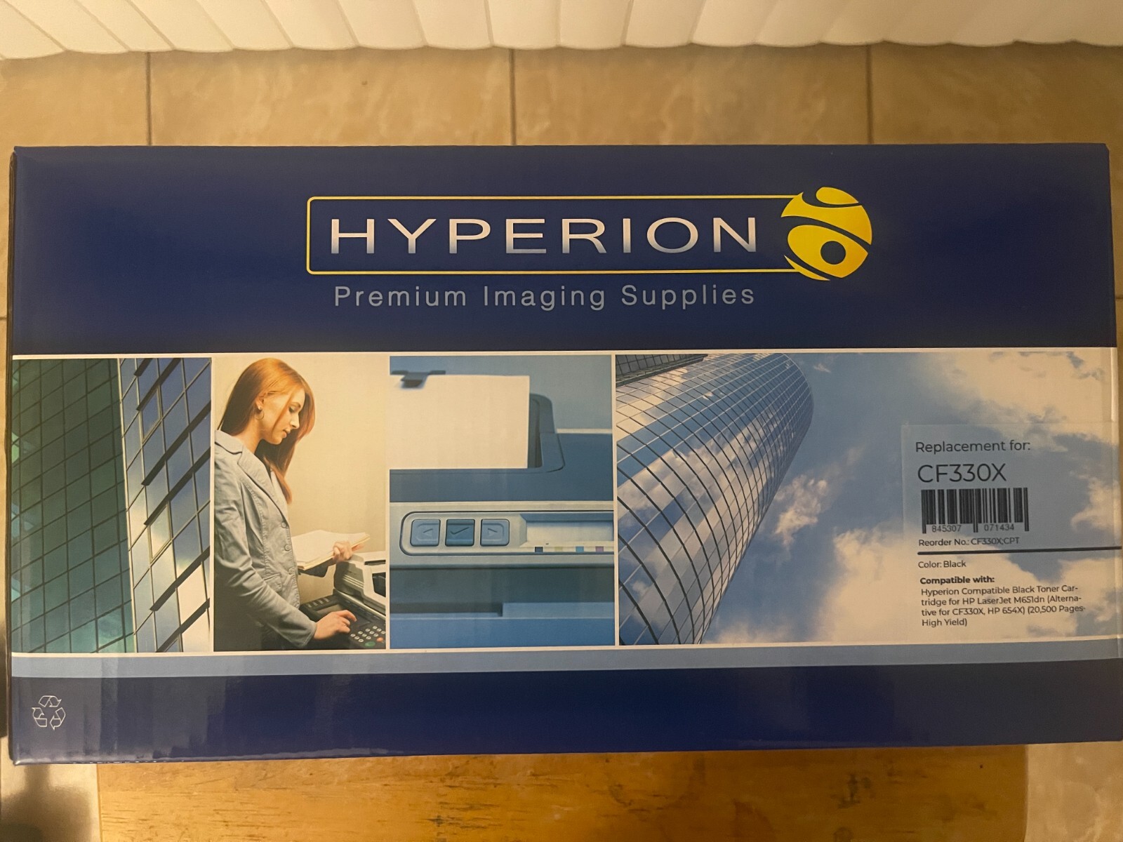 Hyperion HP CF330XC High Yield LaserJet Black Toner Cartridge