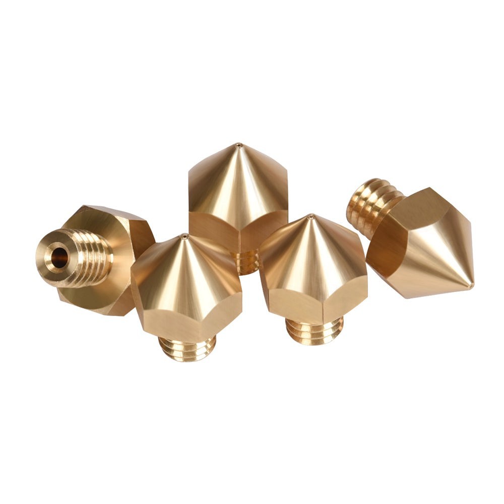 (5) BIQU B1 Original Nozzle UM2 Brass Nozzle 1.75 0.5MM  For 3D Printer