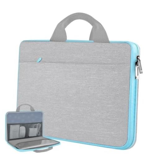 Laptop Case for MacBook Pro 14inch TSA Sleeve 13"-14" Light Gray-blue
