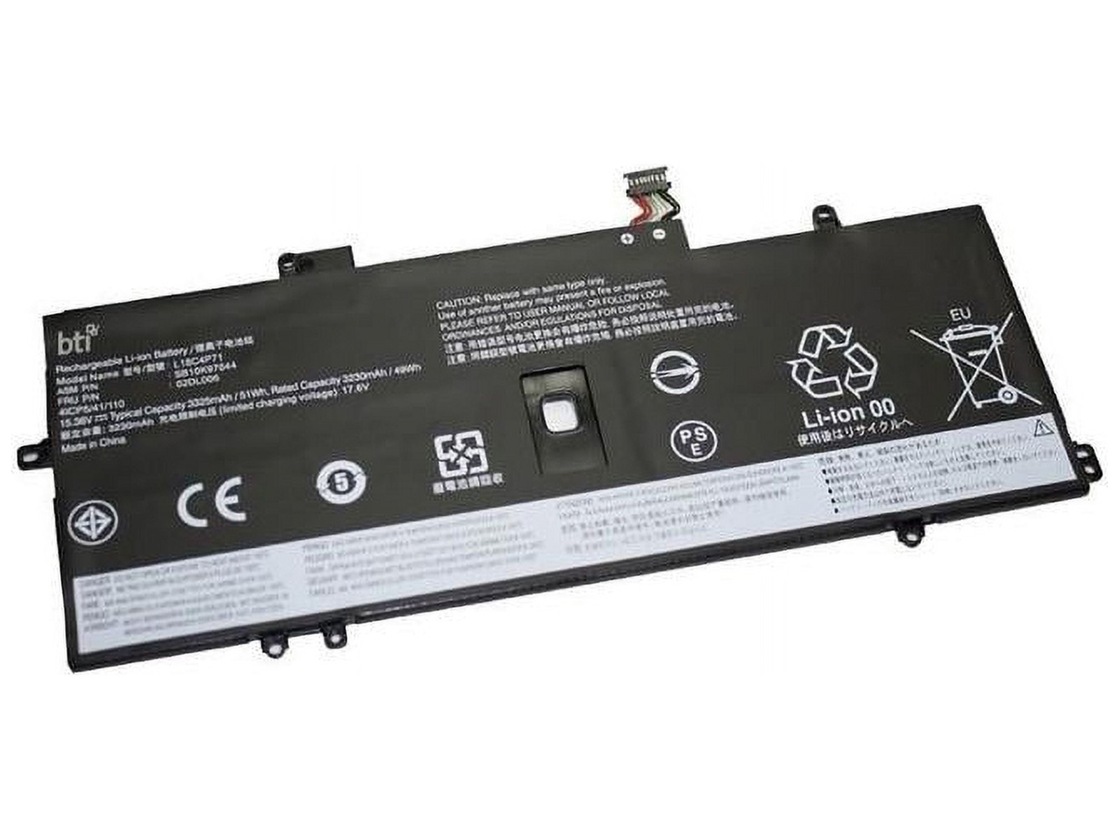 Battery Technology Inc L18M4P72BTI Laptop Battery for Lenovo Select Model