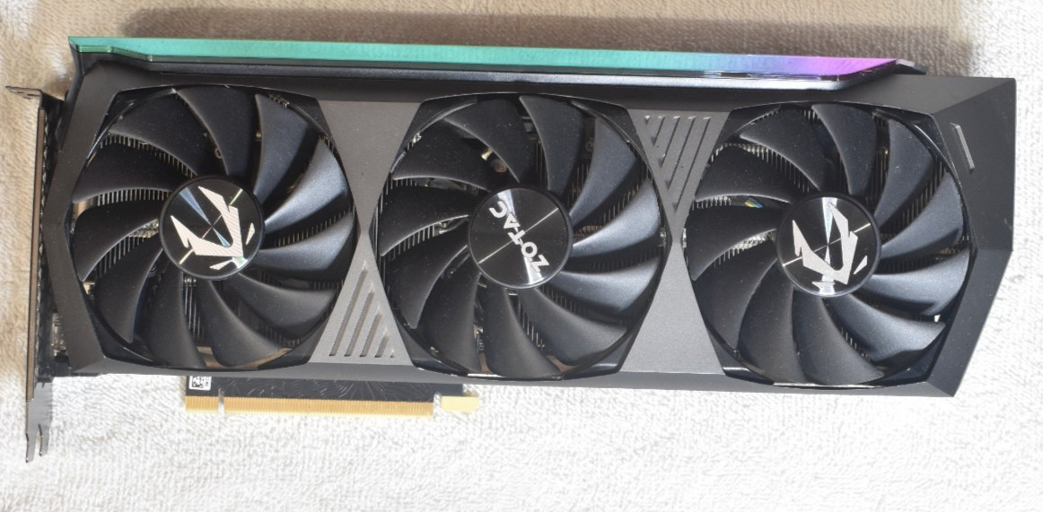 ZOTAC GAMING GeForce RTX 3080 AMP Holo LHR 10GB GDDR6X Graphics Card