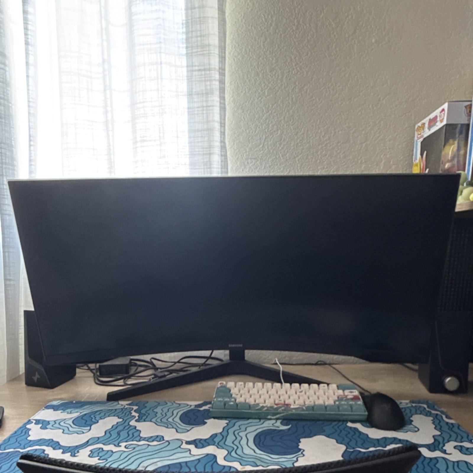 Samsung Odyssey C34G55TWWN 34" Curved Gaming Monitor 165Hz 3440x1440 HDMI Black