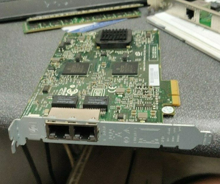 4x HP NC380T 374443-001 394795-B21 Dual Port PCIe Gigabit Network Adapter Cards