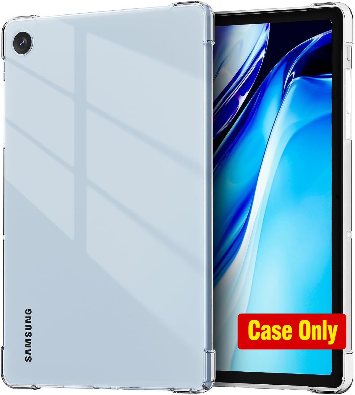 Case for Samsung Galaxy Tab A11 Plus 11 Inch, Slim TPU Anti-Yellowing Cover