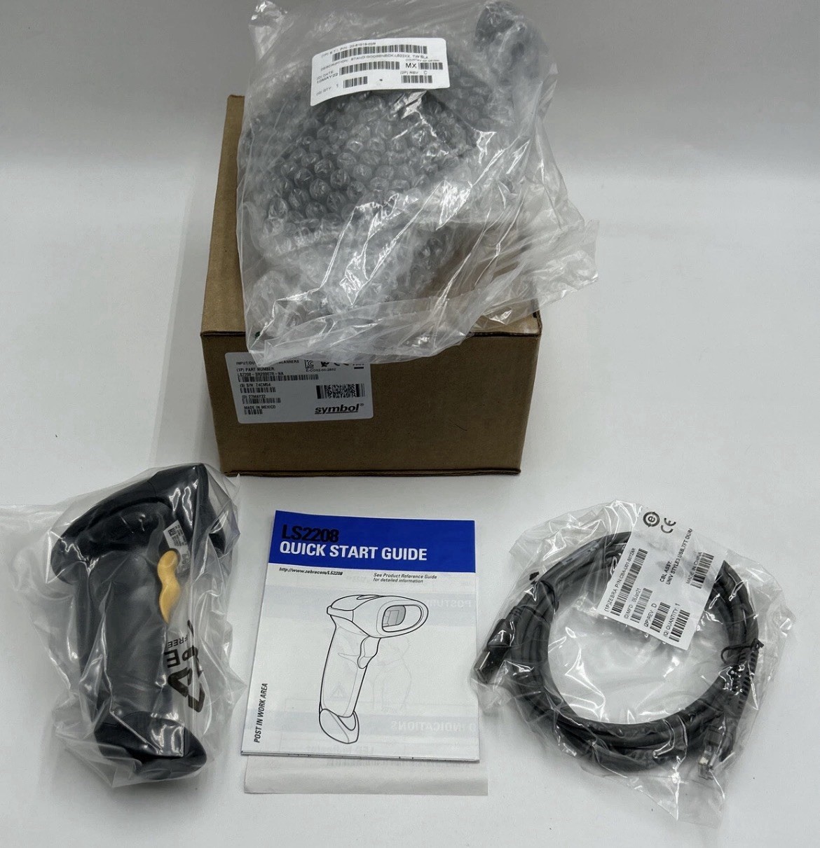 SYMBOL LS2208-SR20007R-NA Barcode Scanner