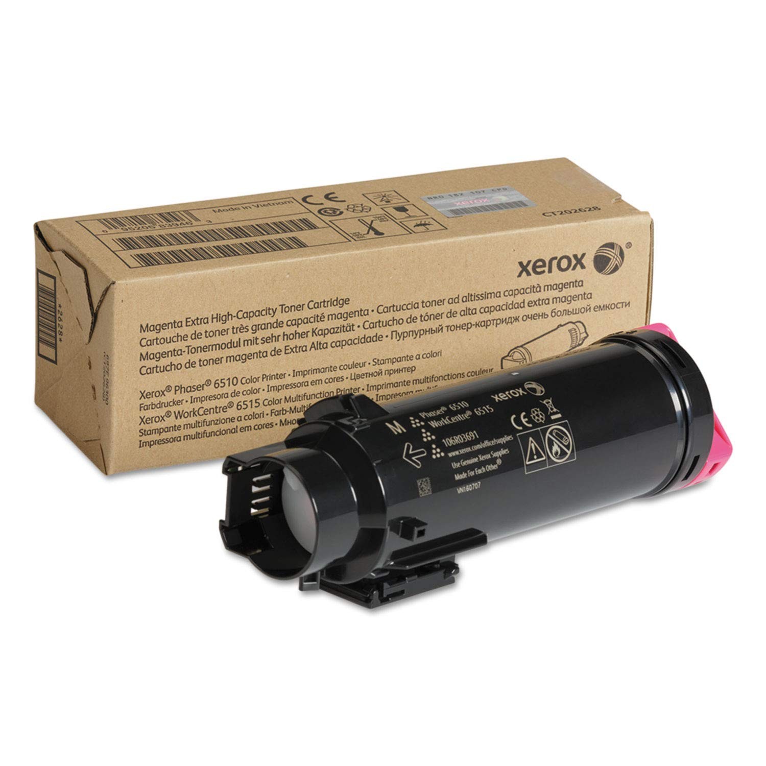 Genuine Xerox 106R03691 Magenta Toner, Brand New Sealed Box, We Ship Fast