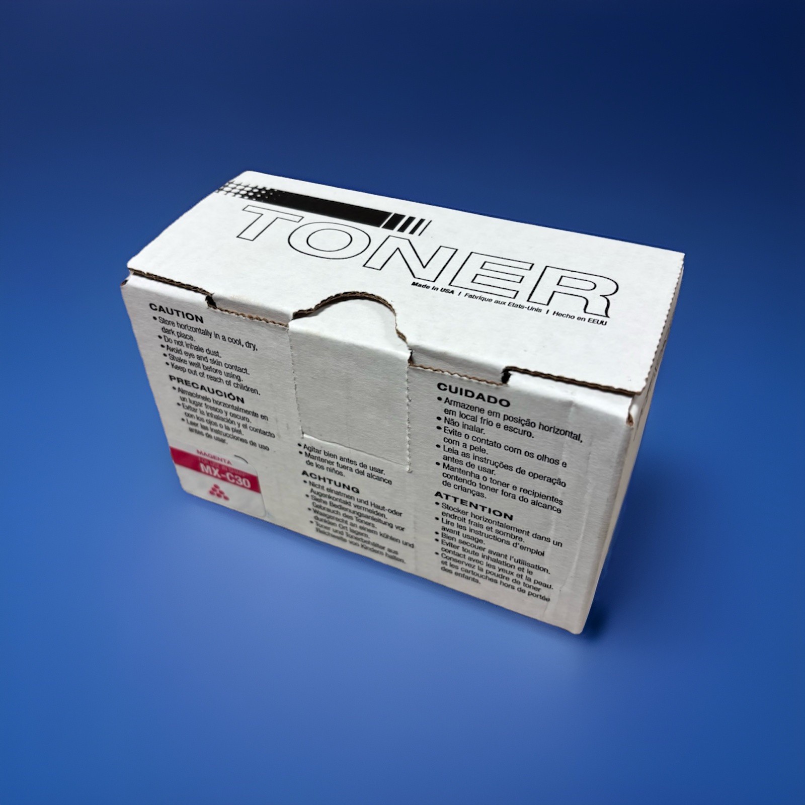 Toner MX-C30NT-M MX-C30NTM Magenta Toner Cartridge