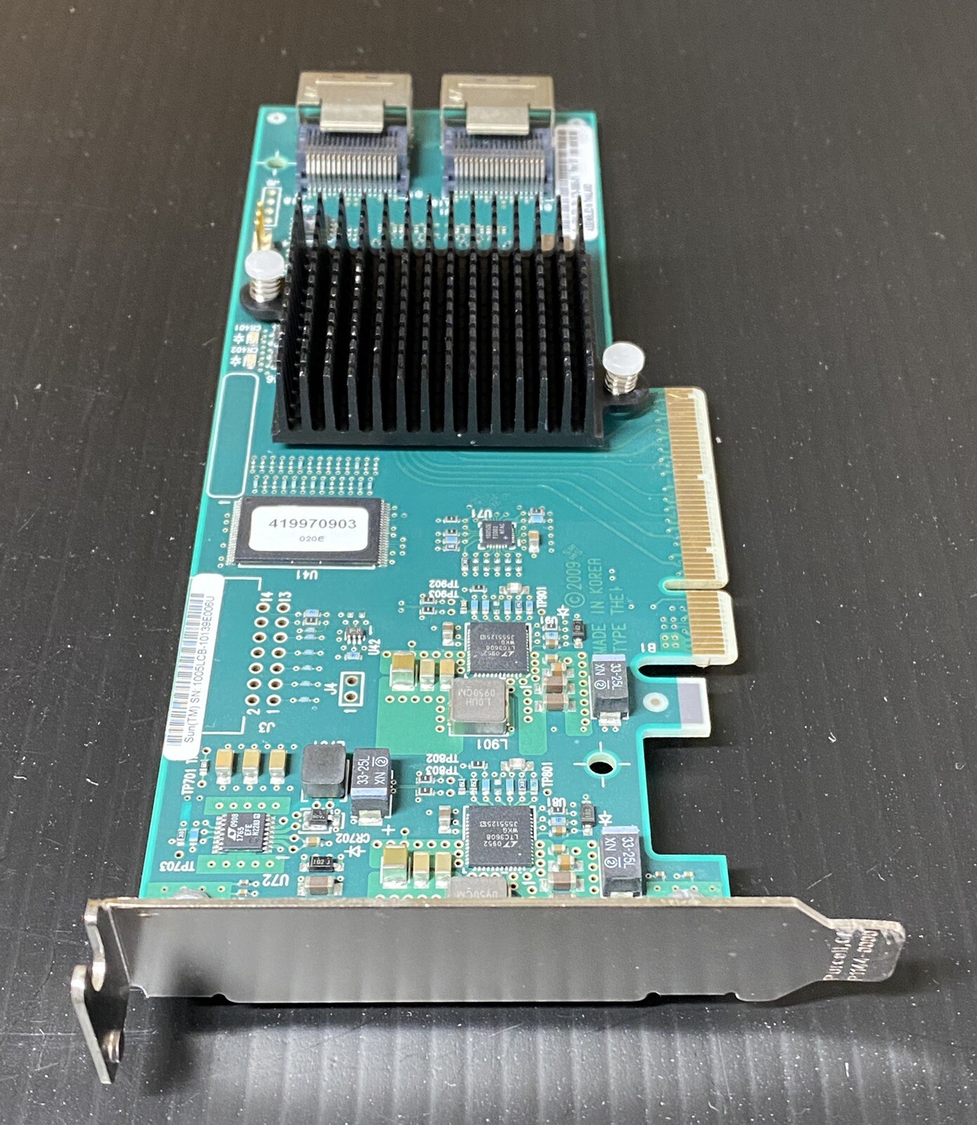 Sun Microsystems / Oracle 375-3665 8-Port 6Gbps SAS-2 RAID HBA ZFS Storage 7120