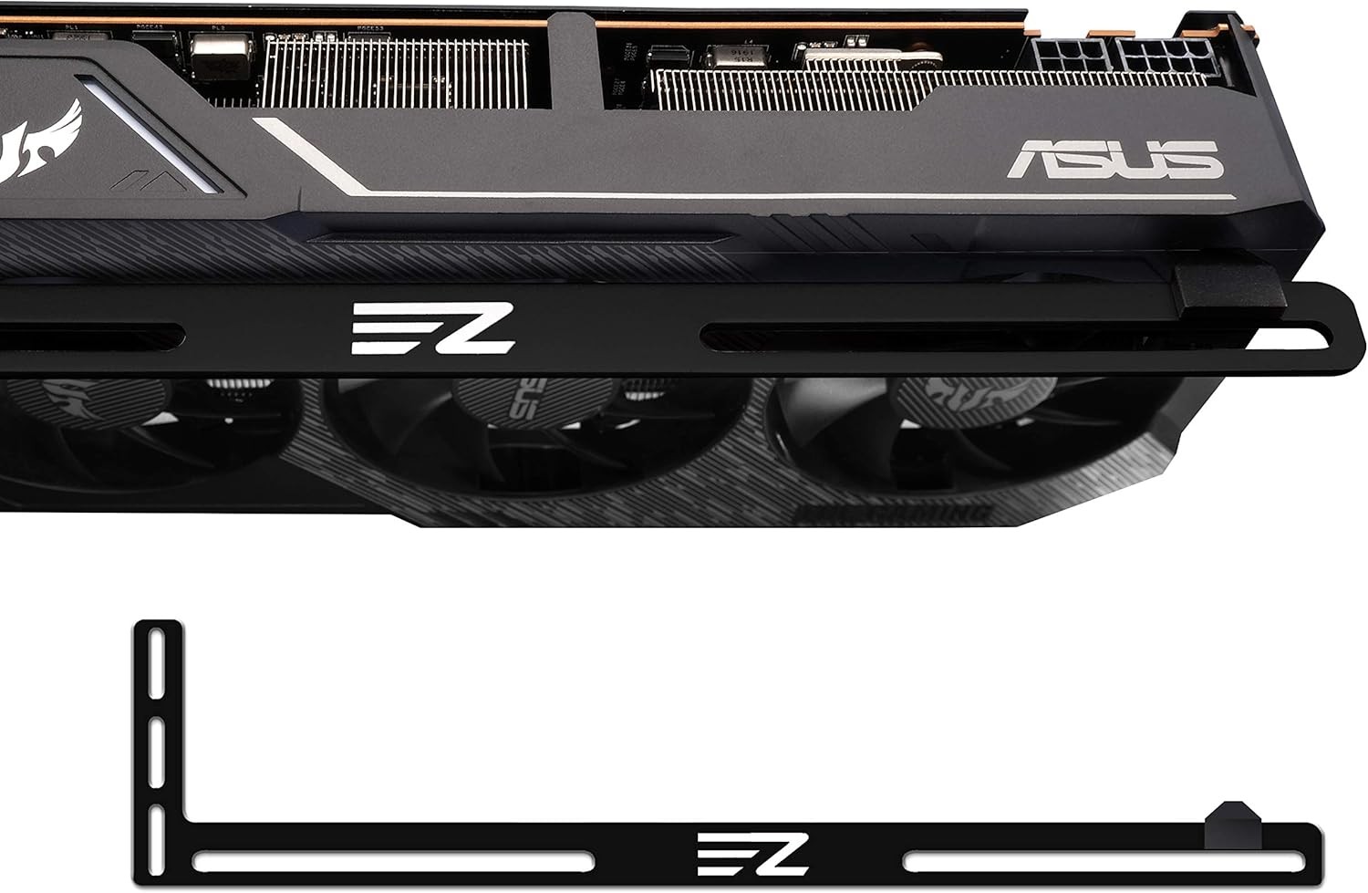 EZDIY-FAB GPU Holder Brace Graphics Card GPU Support Video Card Holder Bracket,