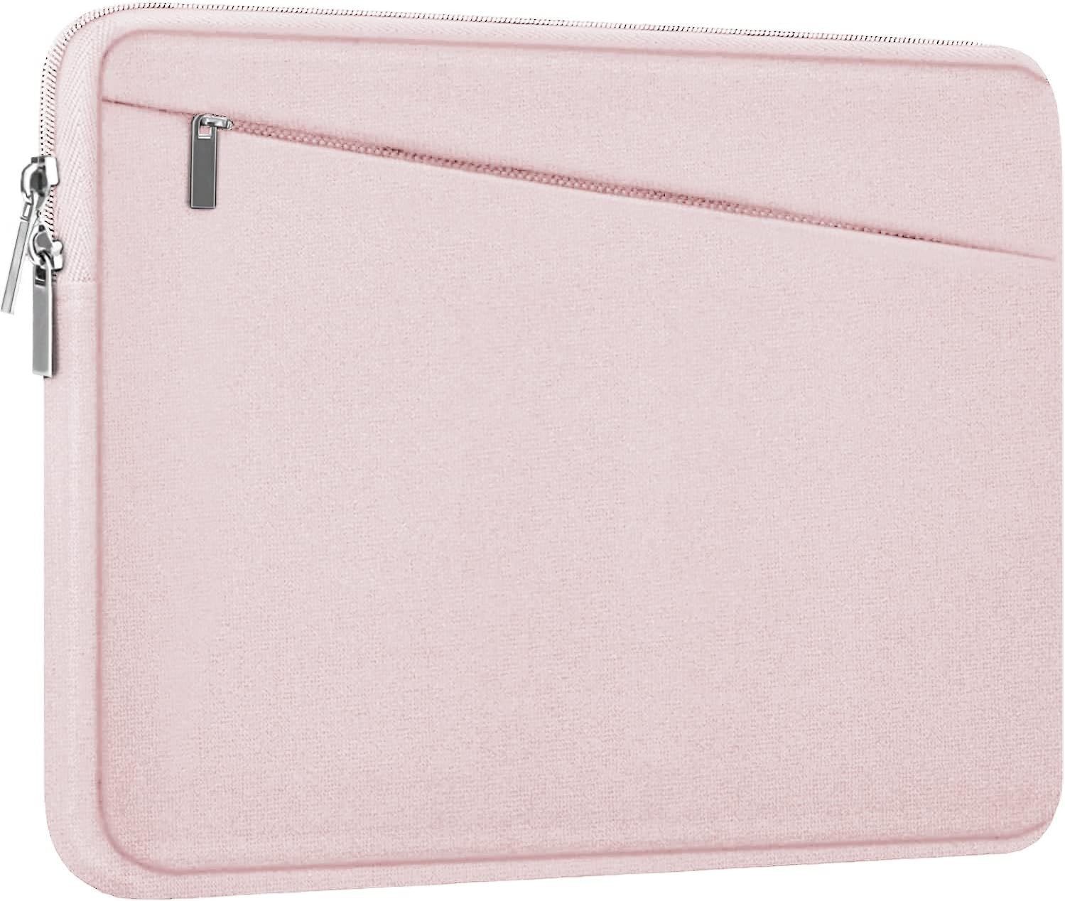 Durable 15.6 Inch Laptop Sleeve Case, Slim Carrying Bag for HP, Dell, Lenovo, Pi