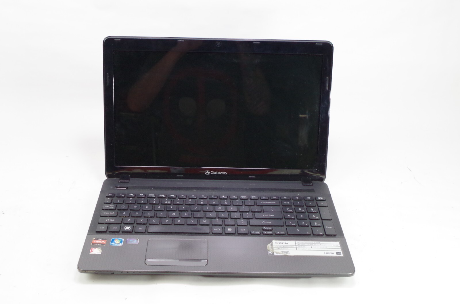 Gateway Model NV55S13u 15.6-Inch Laptop (Ebony Black) AMD A8 3500 1.5Ghz 6GB Ram