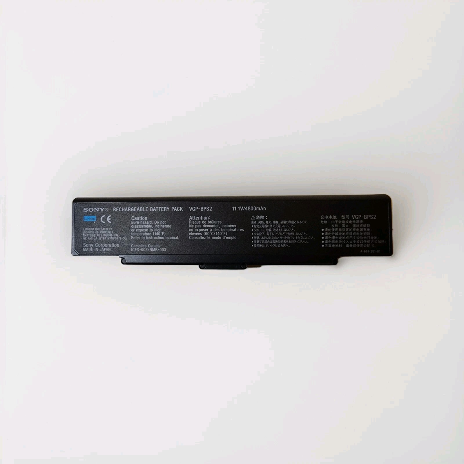 Original Sony VGP-BPS2 Battery, Made In Japan