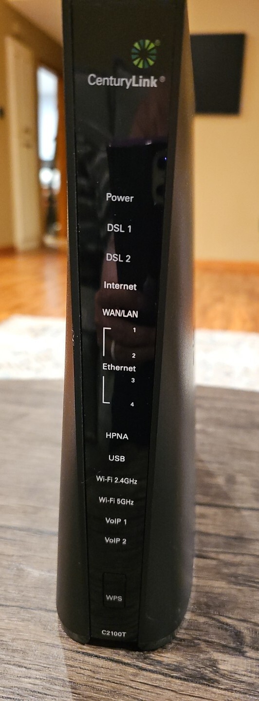 Century Link Technicolor C2100T Dual Band Modem/Router 802.11n & 802.11ac