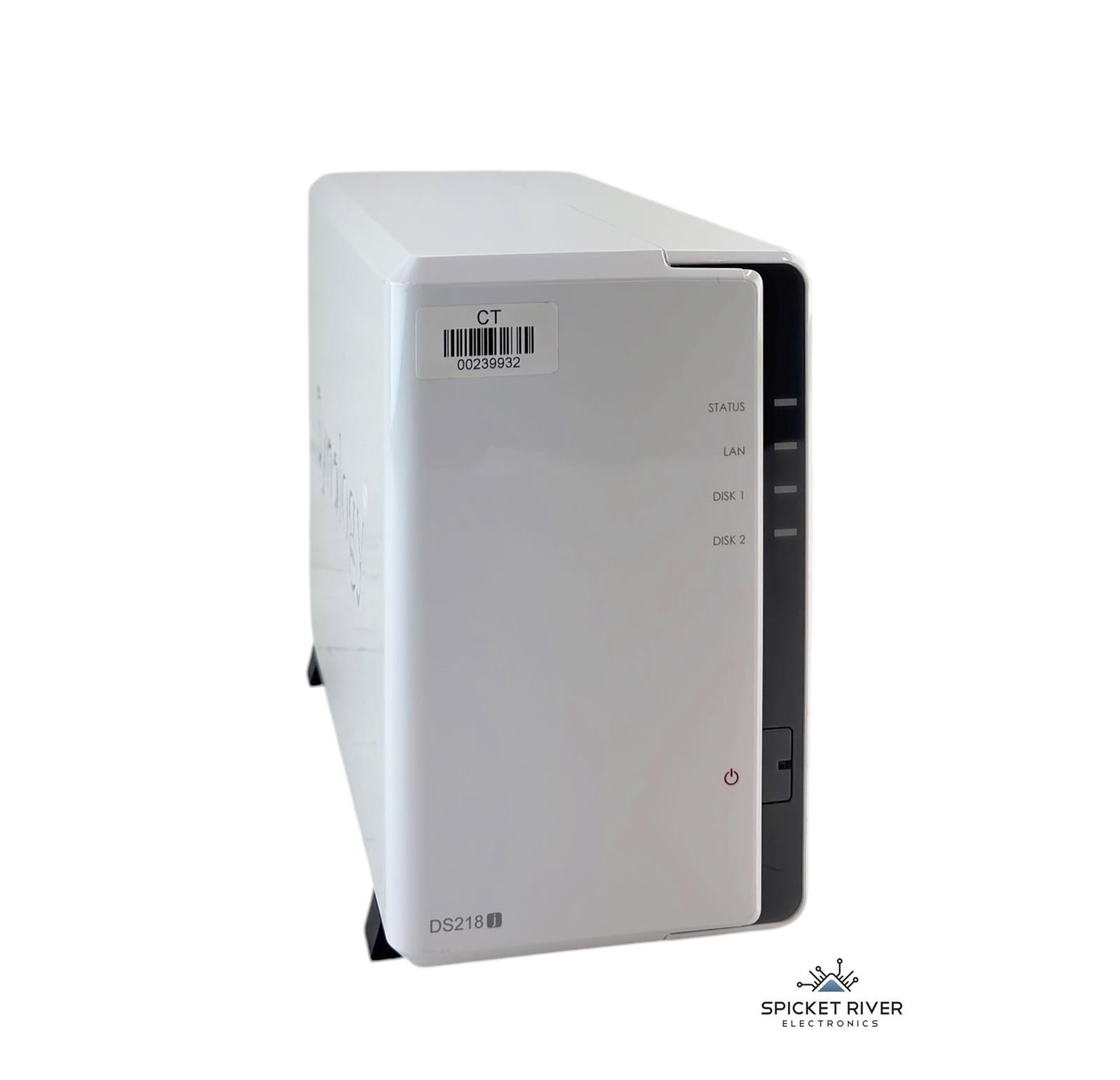 Synology DiskStation DS218J 2-Bay 3.5" NAS Enclosure - No Drives / AC