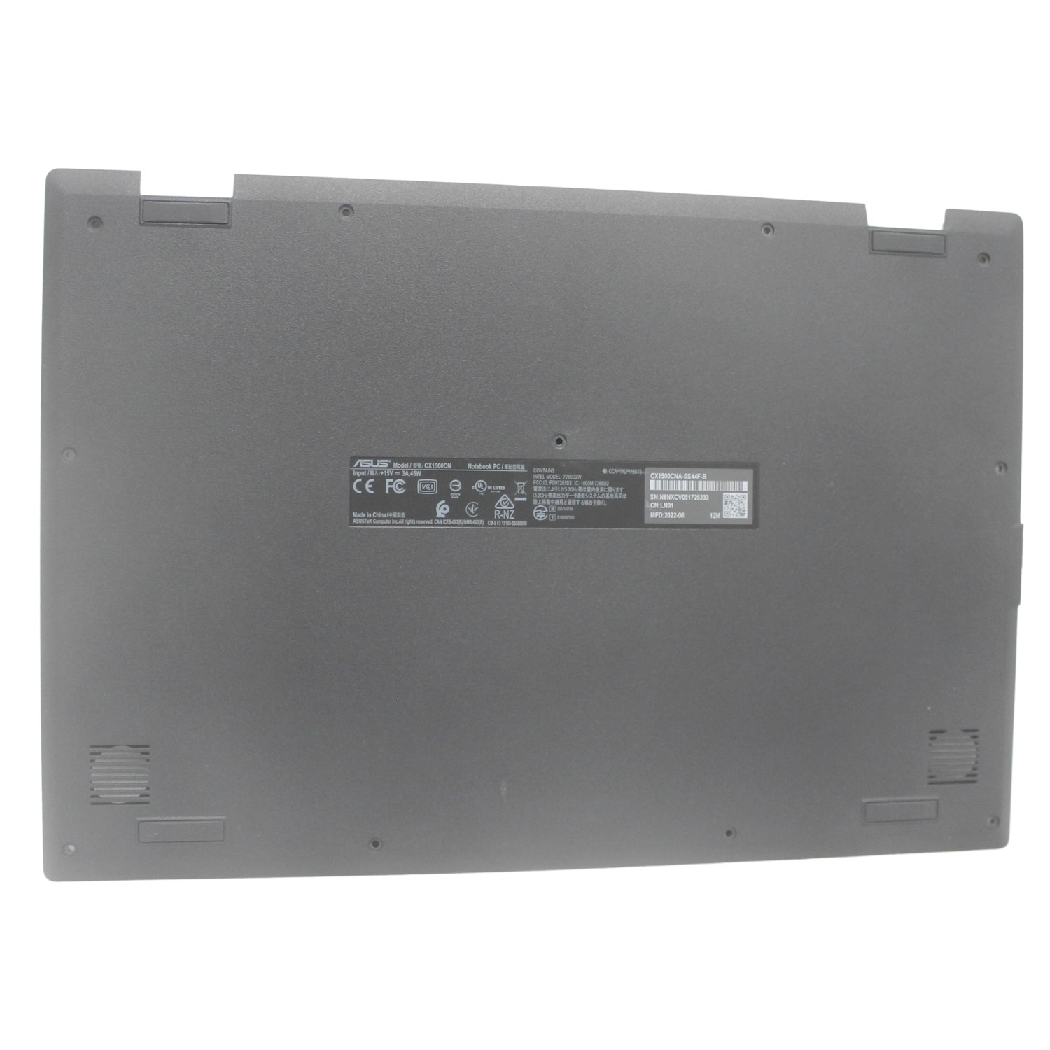 13N1-CWA0811 Asus Bottom Base Cover Cx1500Cna Chromebook Ws44F"GRADE A"