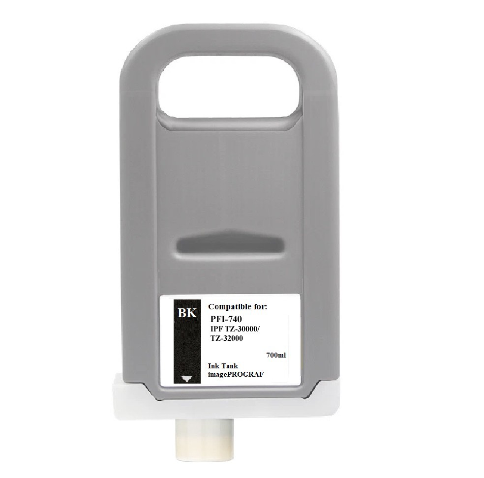 PFI-740 Black Ink Cartridge Fit Canon iPF  TZ-30000 TZ-32000