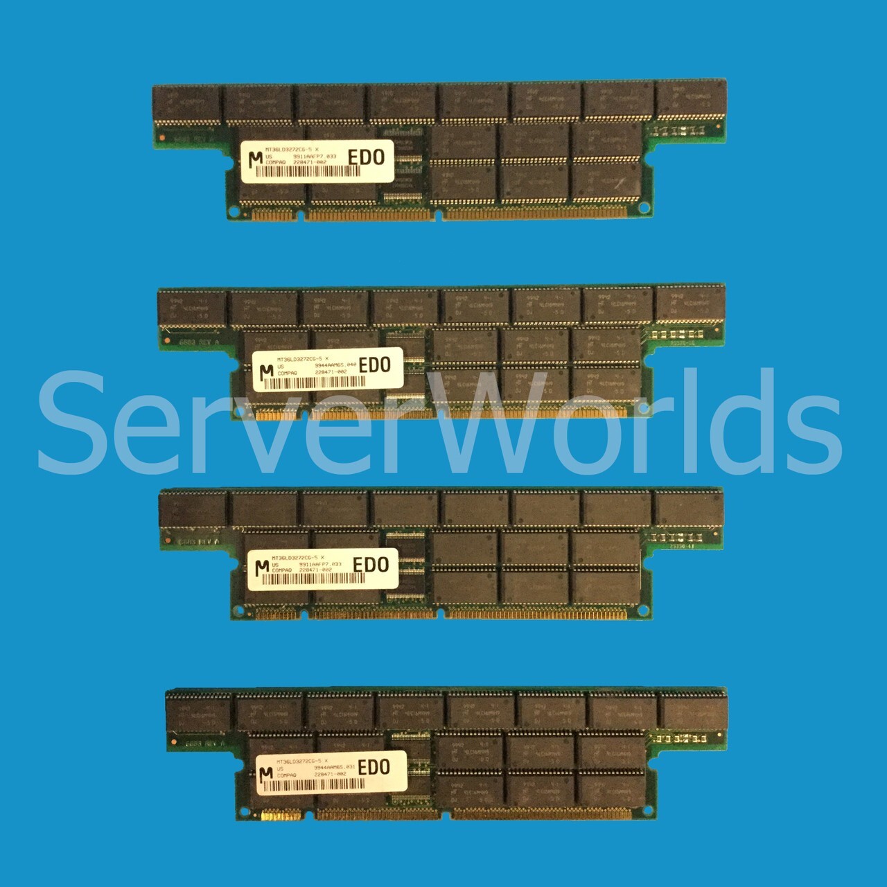 HP 328583-B21 1GB RAM EDO 50ns kit (4 x 256MB)