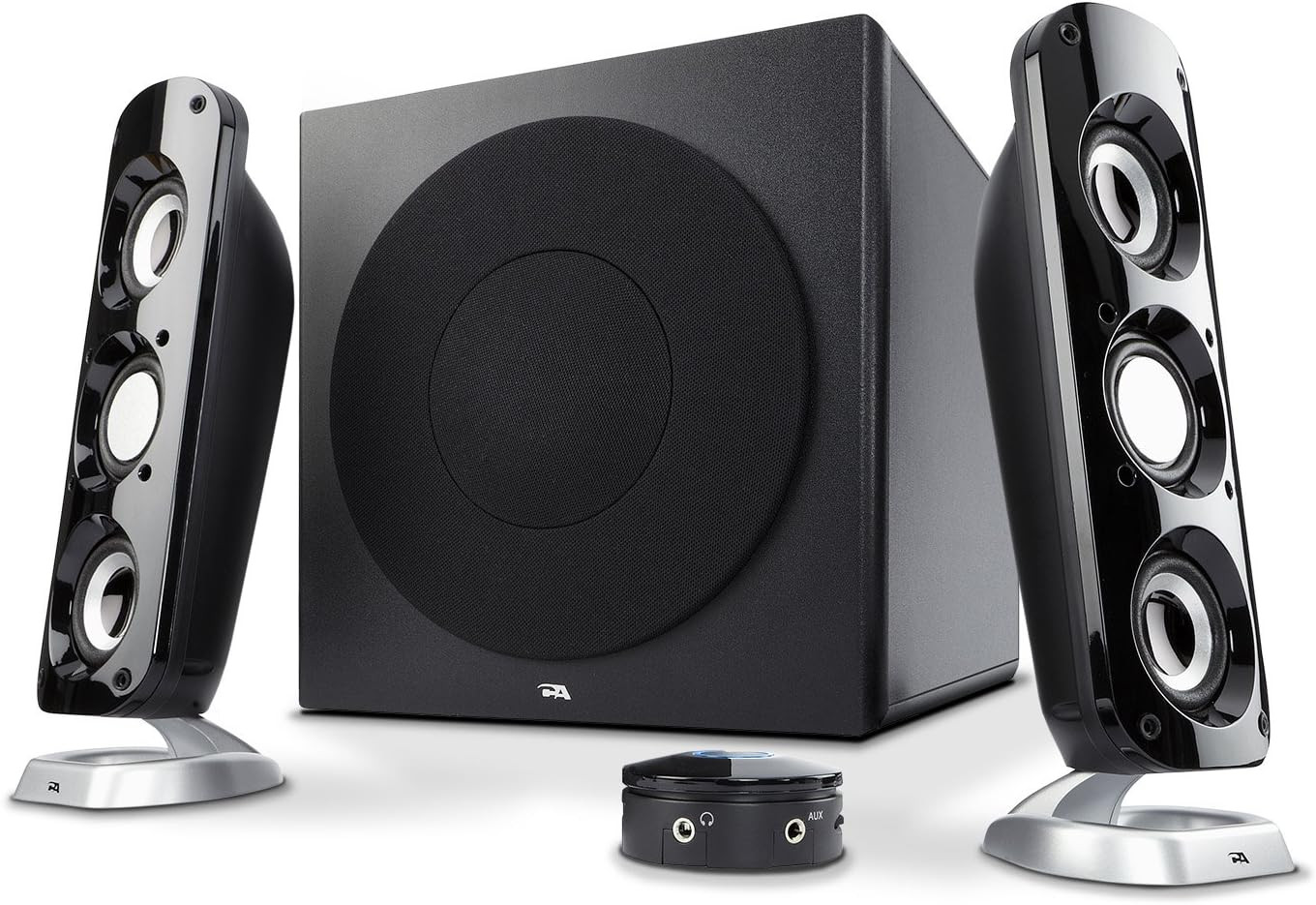 Sistema de altavoces multimedia con subwoofer, pico de 92 vatios