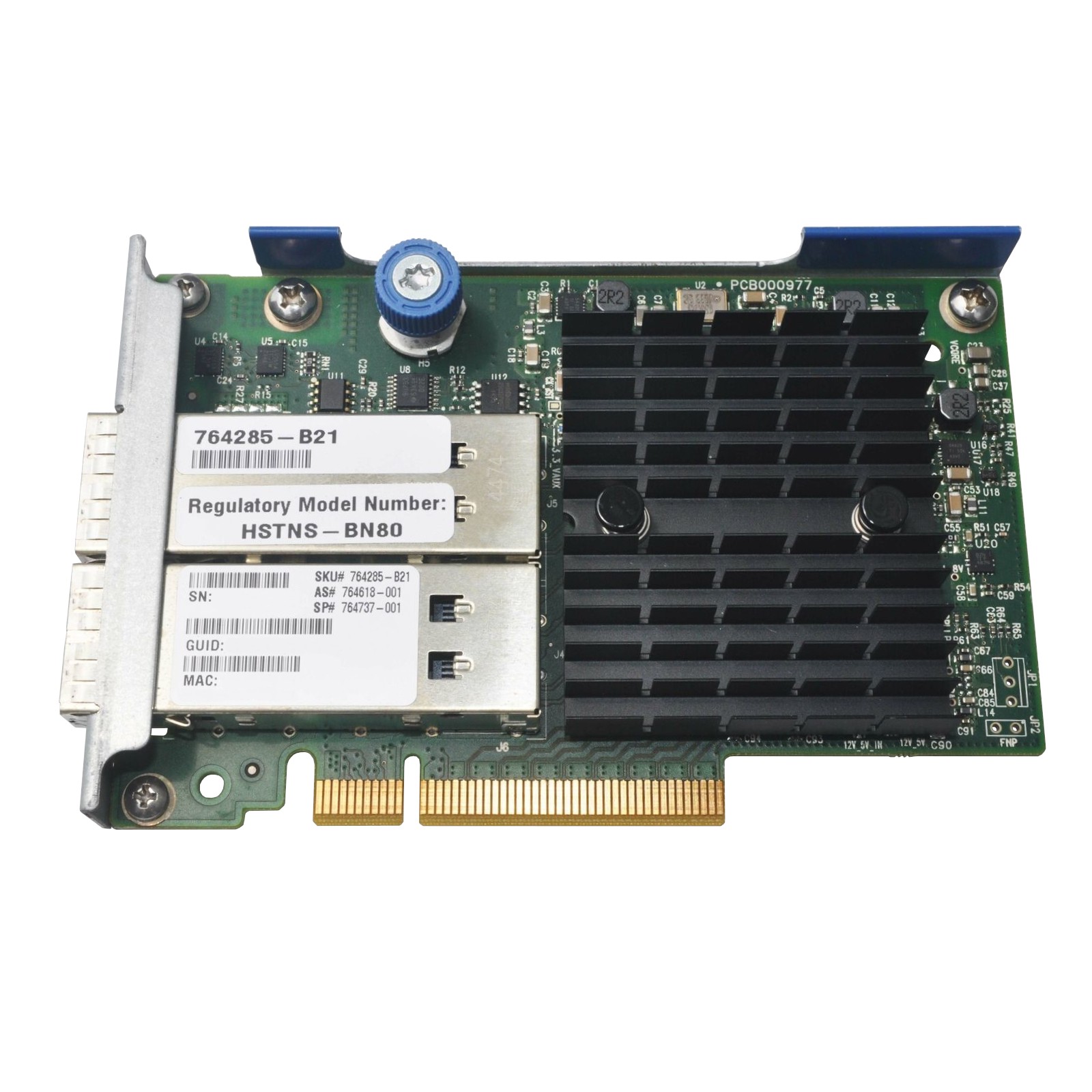 HPE 764737-001 Mellanox ConnectX-3 HP 544+FLR-QSFP Dual-Port 40GB QSFP+ Gen 3 x8