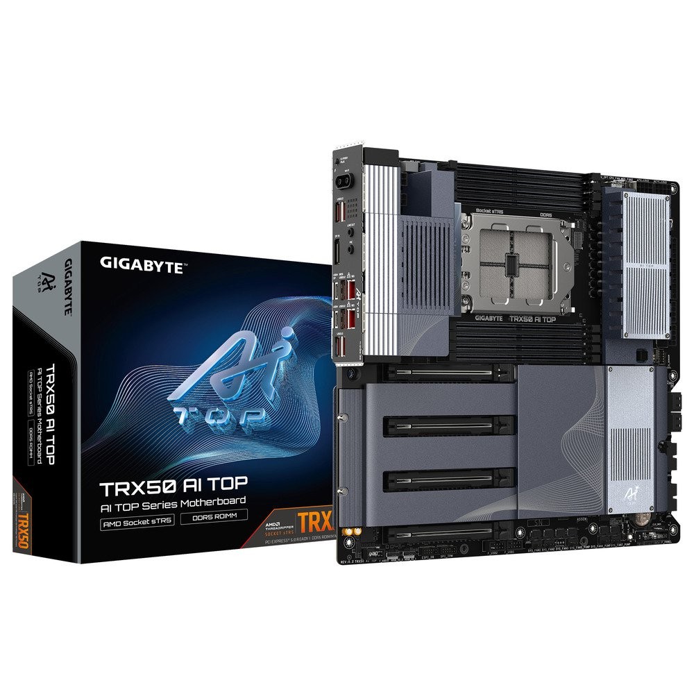 GIGABYTE TRX50 AI TOP-2B AMD Socket sTR5 support AMD Ryzen Threadripper PRO