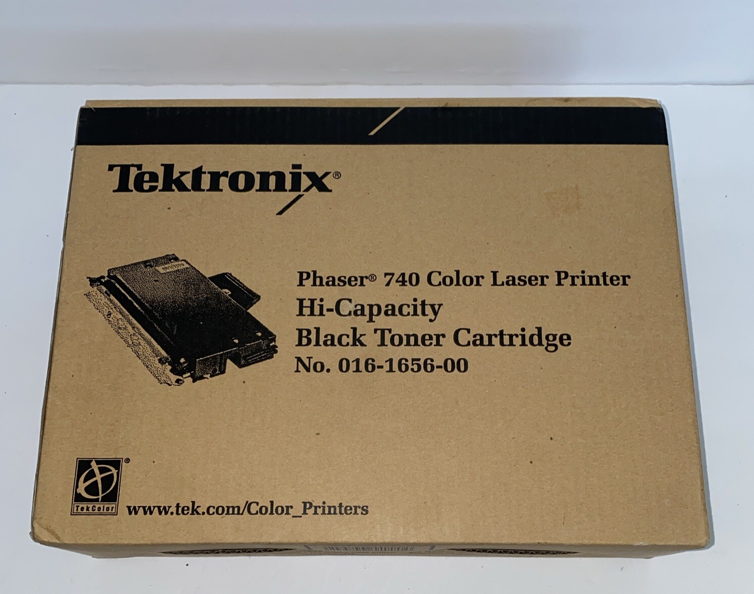 Tektronix 016-1656-00 Black High Capacity Toner for Phaser 740