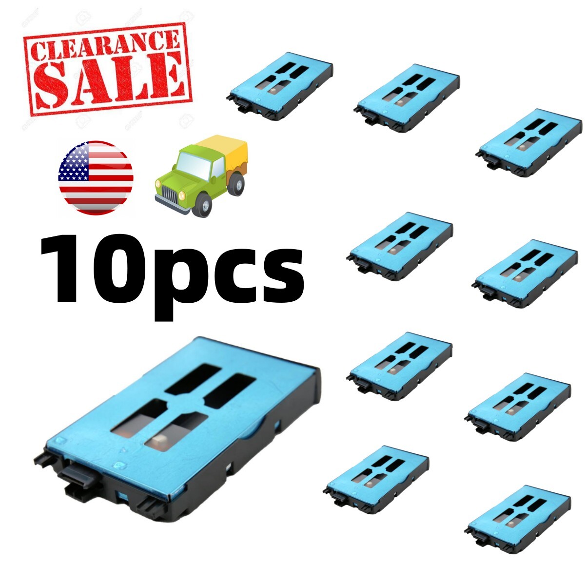 US 10 PCS Caddy CF-54 For Panasonic ToughBook HDD SATA Bracket Cable Replacement