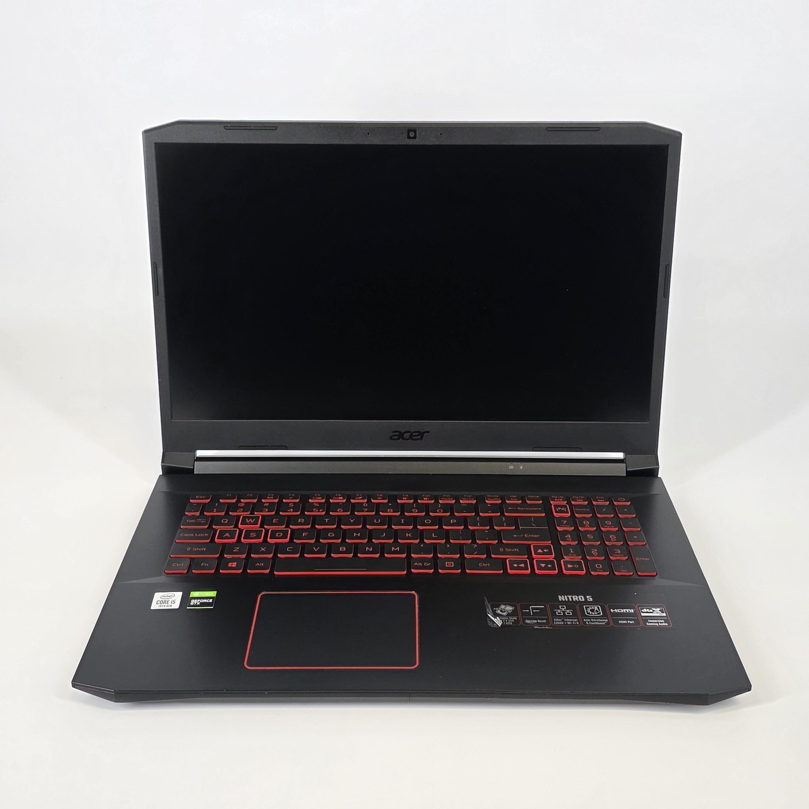 Acer Nitro 5 17.3 FHD i5-10300H 2.50GHz 24GB 512GB SSD GTX 1650 Ti BAD BATTERY