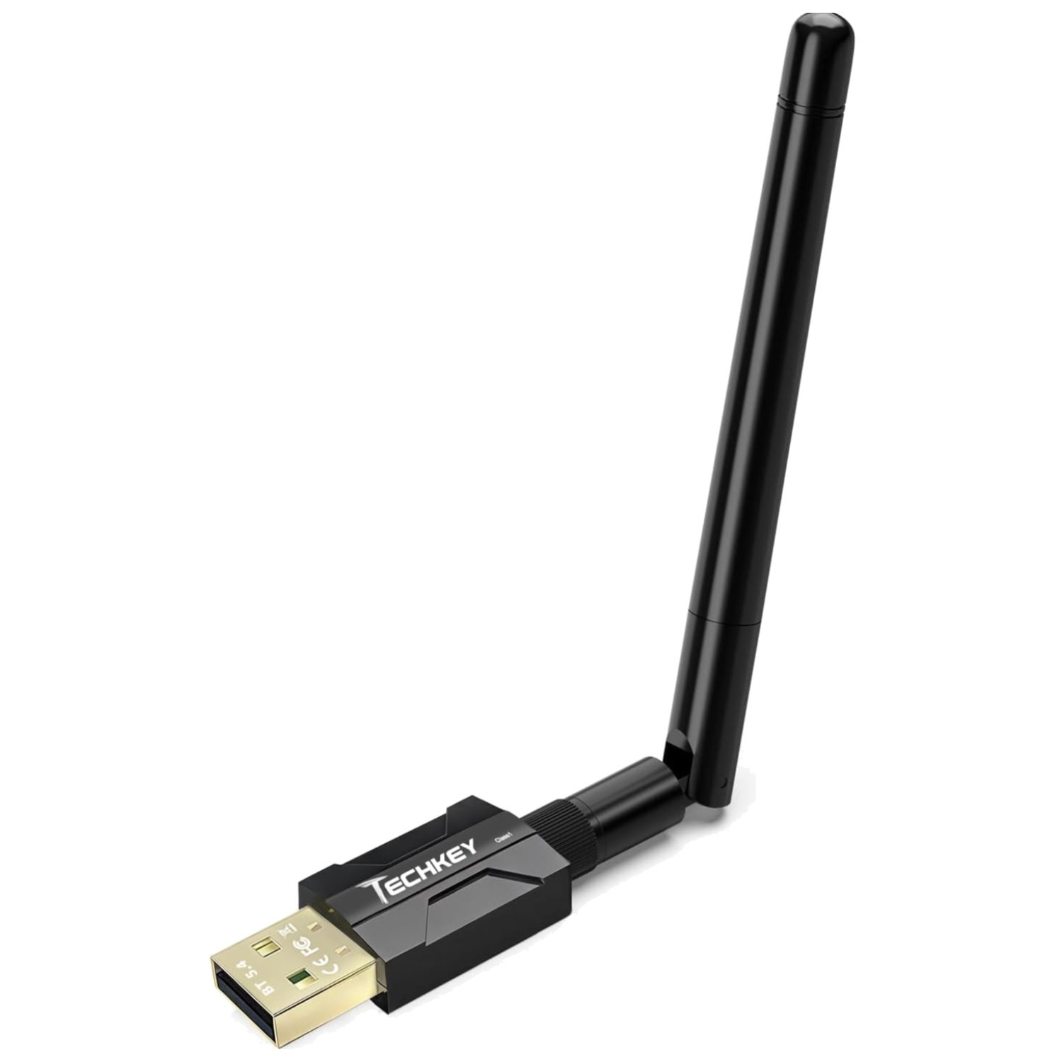 Long Range USB Bluetooth 5.4 Adapter for Desktop PC Plug&Play Mini Dongle