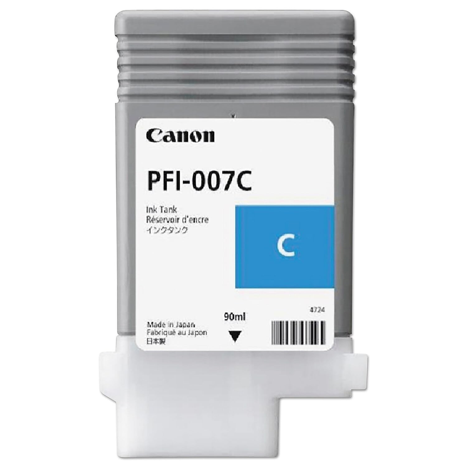 Canon PFI-007C Original Ink Cartridge - Cyan (2144c001aa)