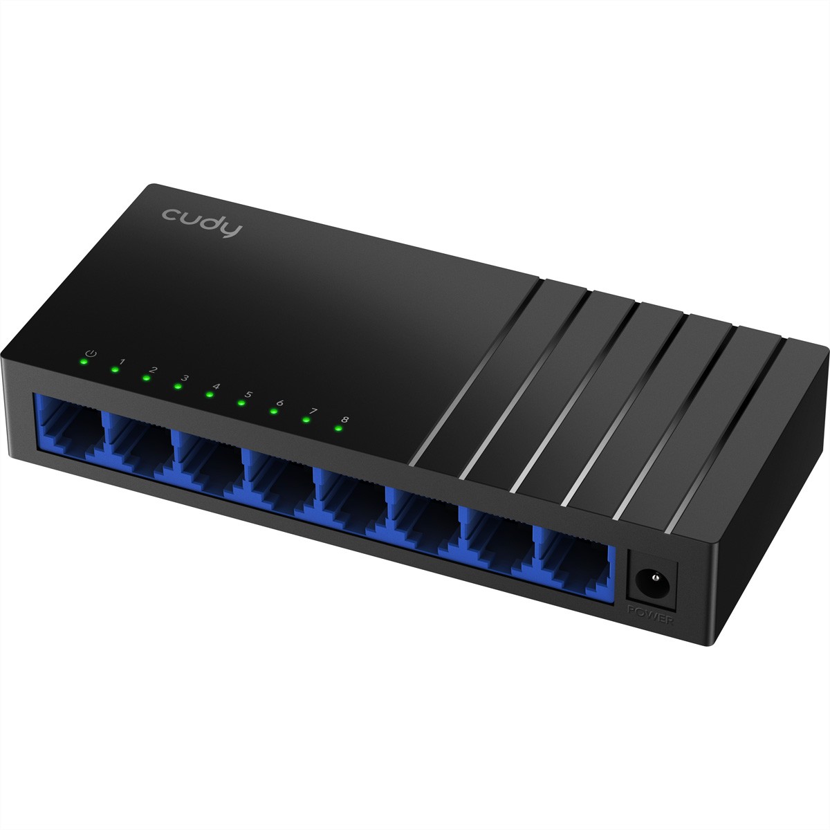 CUDY Switch GS108D 1Gbps 8-Port Full Duplex Ethernet Network Switch Rj-45 Not
