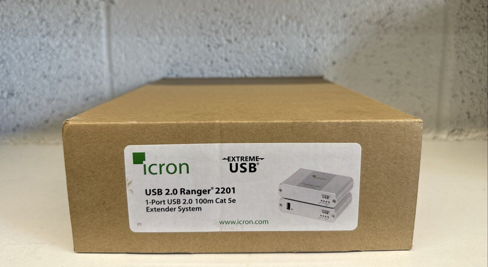 NEW - icron USB 2.0 Ranger 2201 / 1-Port USB 2.0 / 100m Car 5e Extender System