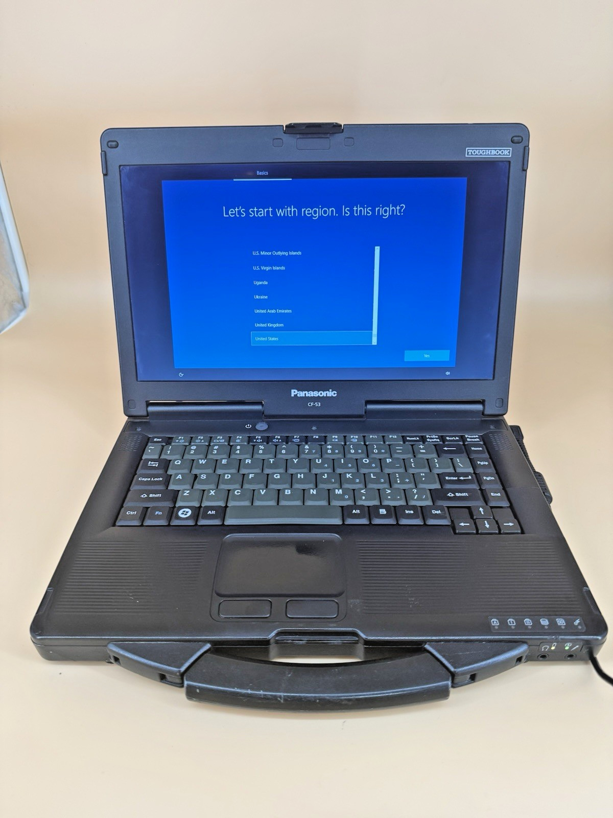 Panasonic Toughbook CF-53 MK2 i5-3320M 16GB 256GB SSD Rugged Laptop + Adapter